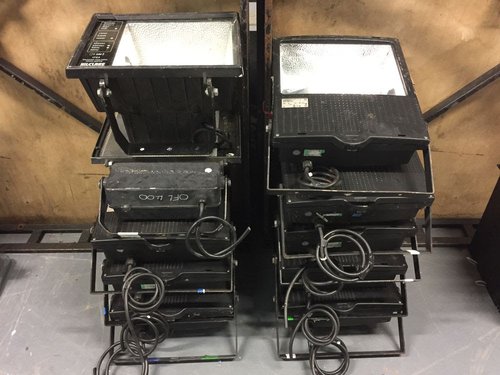 10x HQI 400W Flood Lights 10x HQI 400W Flood Lights