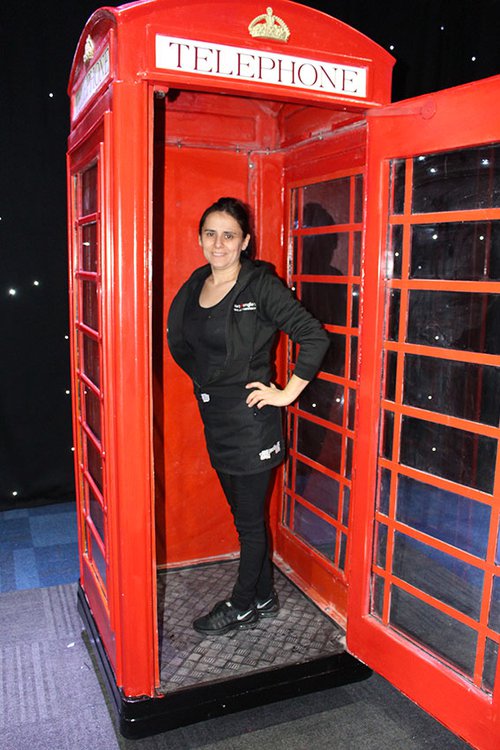 K6 replica telephone box K6 replica telephone box