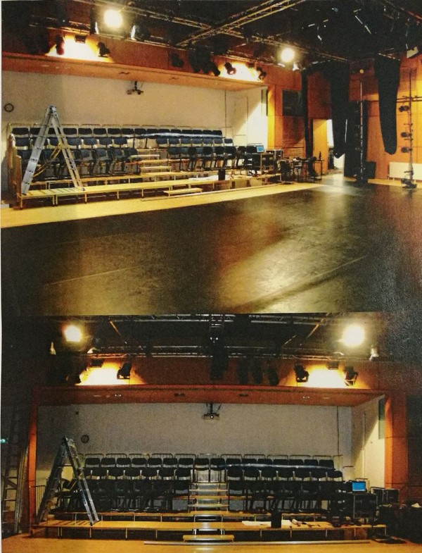 Stage Systems - Q-Plus Demountable Tiering System
