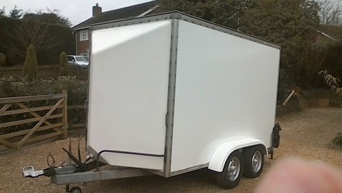 Twin Axle 10x6 Tow A Van Box Trailer Twin Axle 10x6 Tow A Van Box Trailer