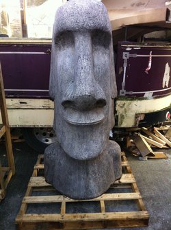6ft Easter Island Statues (Pair)