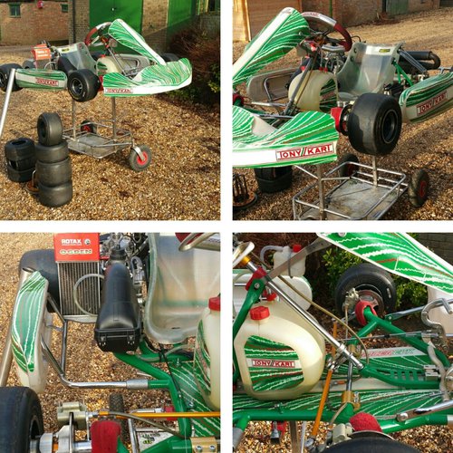 Used Tonykart EVK 2014 Kart Chassis for sale Used Tonykart EVK 2014 Kart Chassis for sale