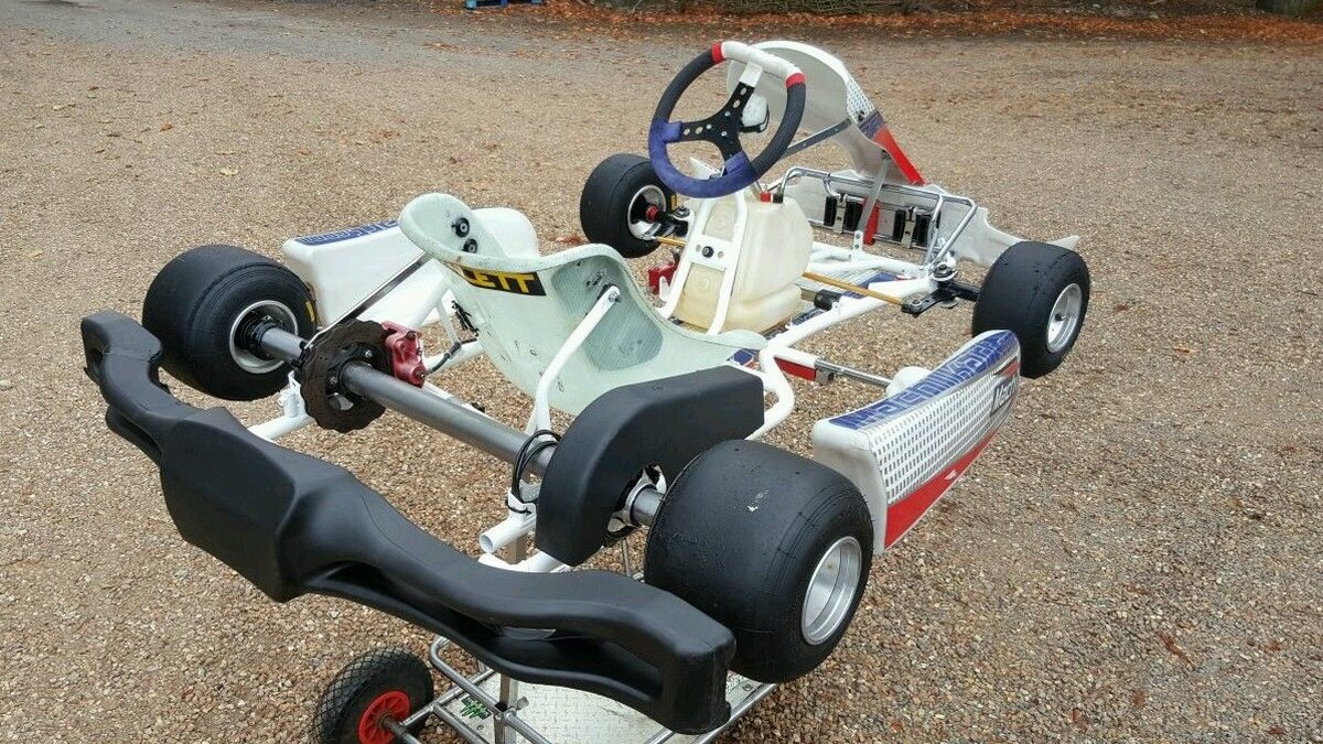 Secondhand Karting Co Uk Rolling Chassis Mach1 Rolling Chassis