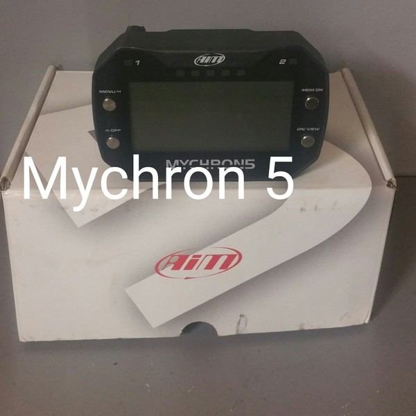 Used Mychron 5 with Rev counter, lap timer, Water sensor for sale