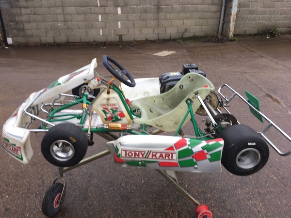 Secondhand 100cc Tony Kart for sale