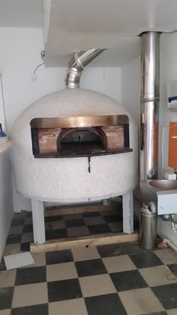 Wood Gas pizza oven