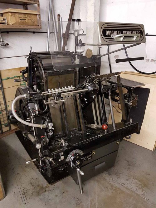 Heidelberg Windmill Printers Press Heidelberg Windmill Printers Press
