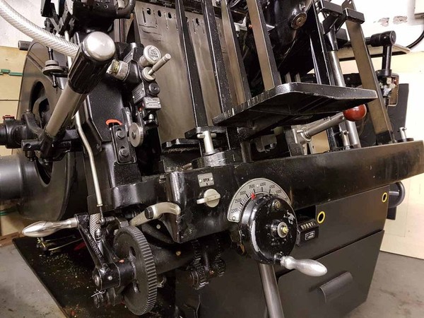 litho printing press