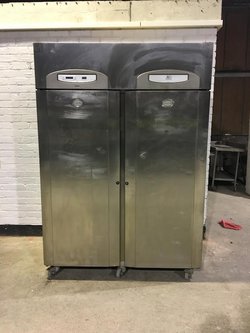Double Door Upright Fridge