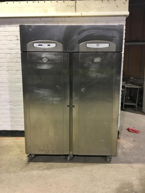 Double Door Upright Fridge