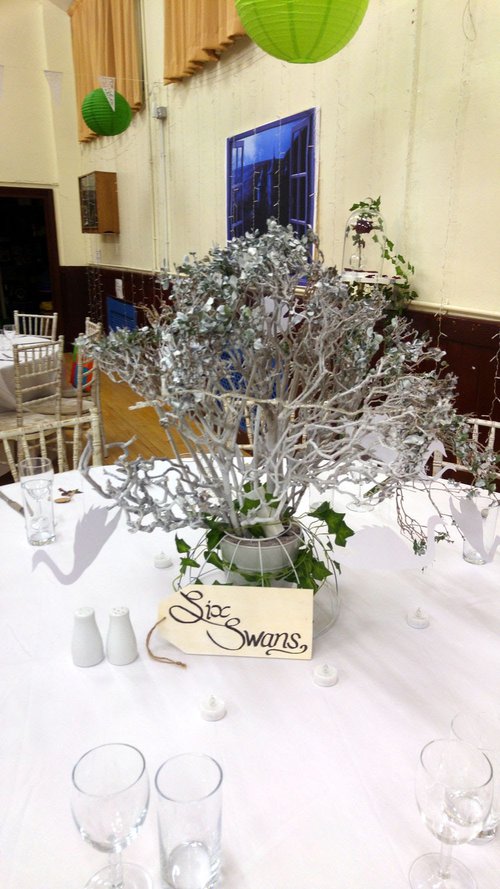 White Wedding Table Decoration White Wedding Table Decoration