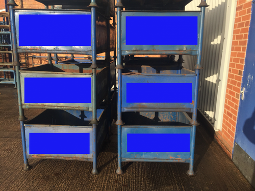 Steel Stillage 1 Mtr X 1Mtr X 600 High Steel Stillage 1 Mtr X 1Mtr X 600 High