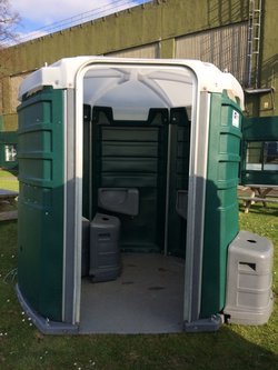 Large Poly John 5 bay Portable Urinal
