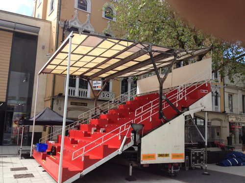 Grandstand trailer for sale