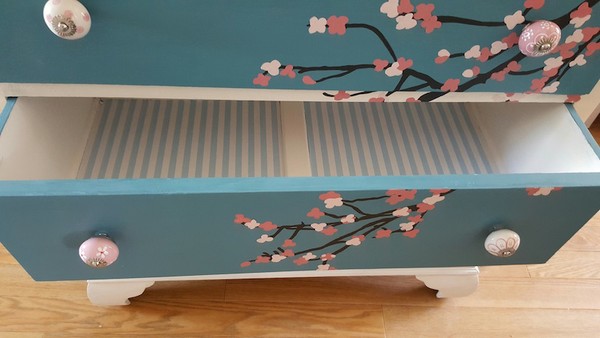 Cherry Blossom Chest of Drawers
