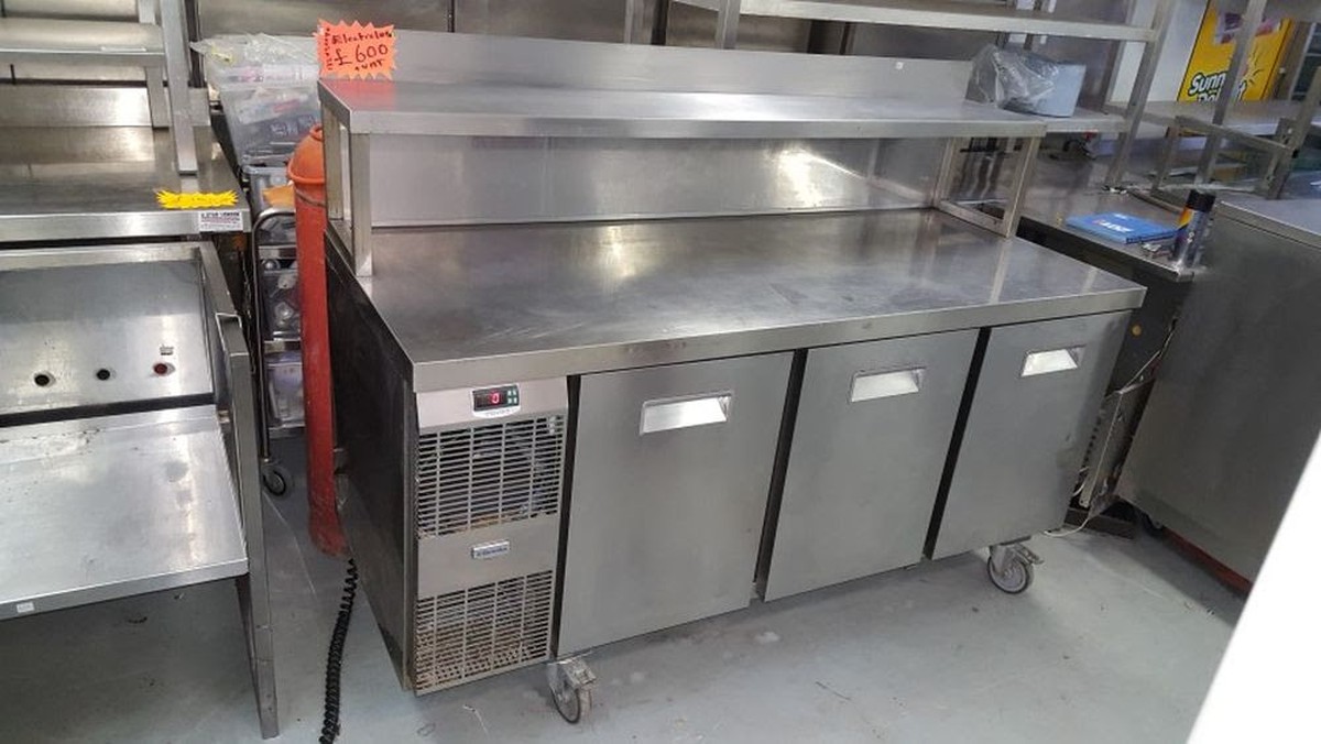 Secondhand Catering Equipment Prep Fridges Three Door