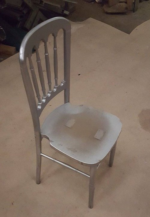 Silver Napoleon Chairs Silver Napoleon Chairs