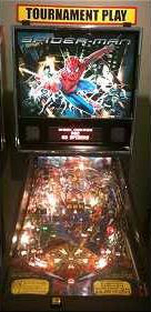 Spider Man Pinball Arcade Machine Spider Man Pinball Arcade Machine