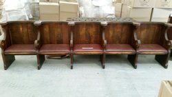 Unique pew style bench - Nottingham