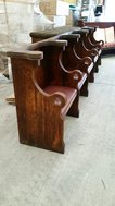 Unique pew style bench - Nottingham