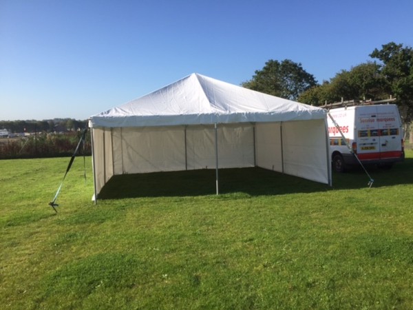 6 x 6m (20 x 20ft) frame marquee