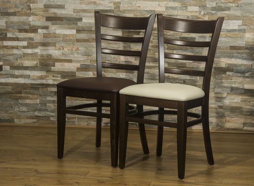 Belmont Ladder-back Walnut Side Chairs Belmont Ladder-back Walnut Side Chairs