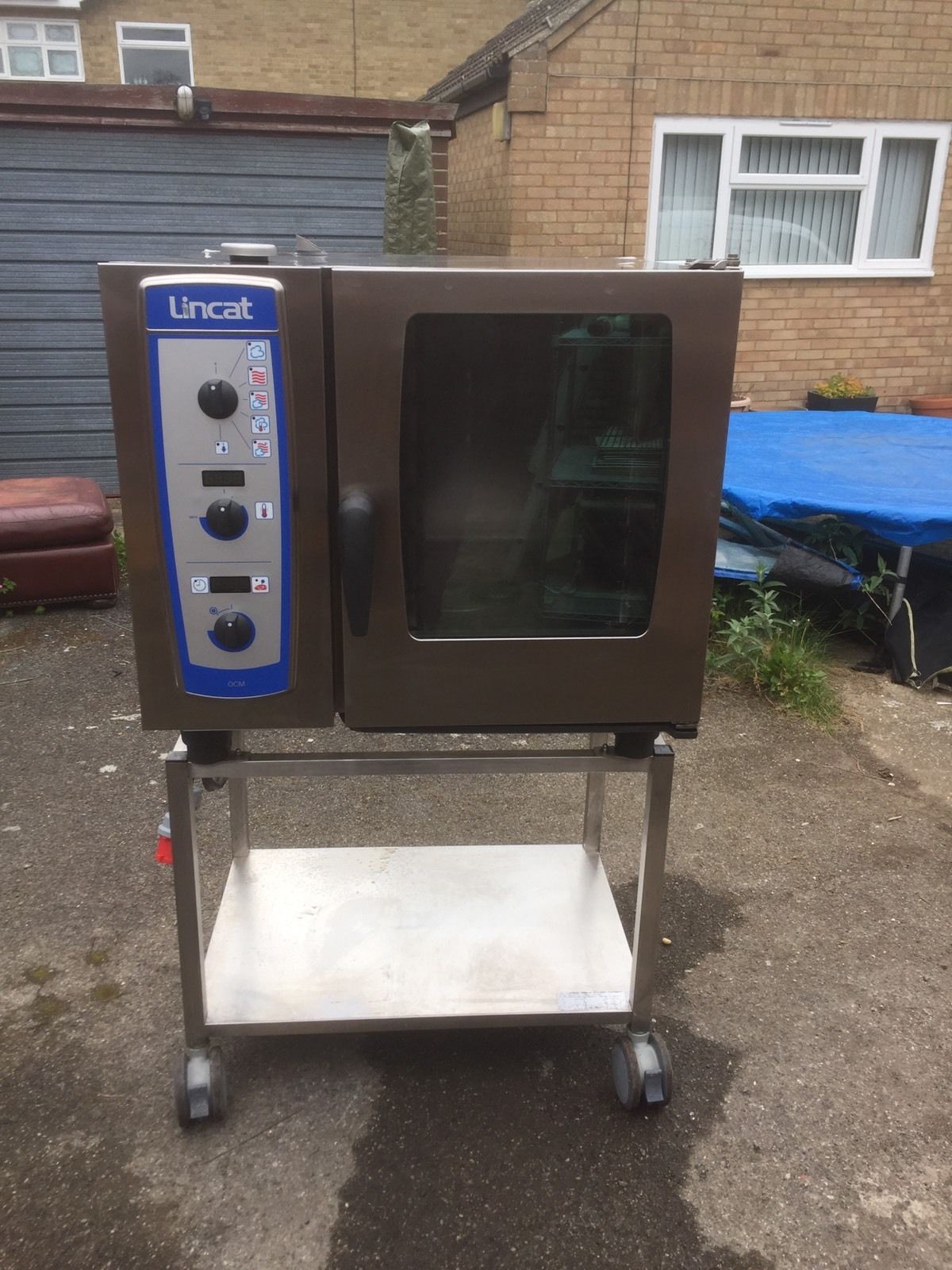 Secondhand Catering Equipment Electric Ovens 6 Grid Rational Lincat Cm61 6 Grid Combi Oven