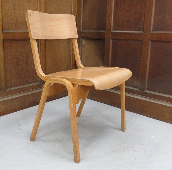 Lighter Ply Stafford Stacking Chairs