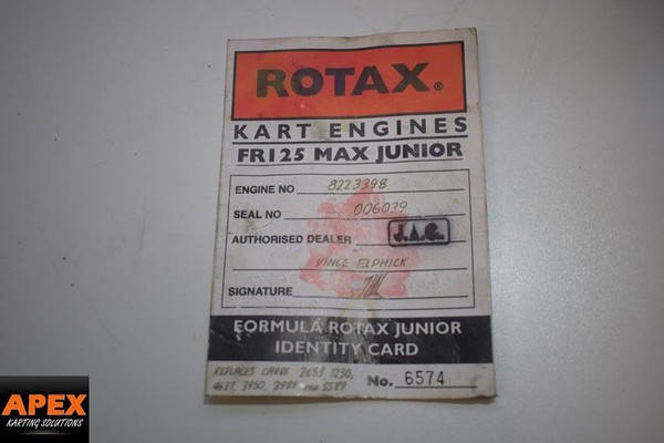 Rotax Max Senior Engine- Tonykart Go Kart Rotax Tkm Iame Vortex Honda