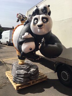 Fibreglass Kung Fu Panda