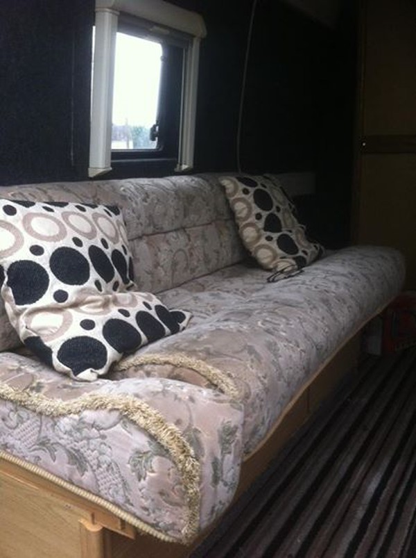 Double bed camper
