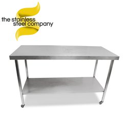 1.4m Stainless Steel Bench (Ref:SS77)