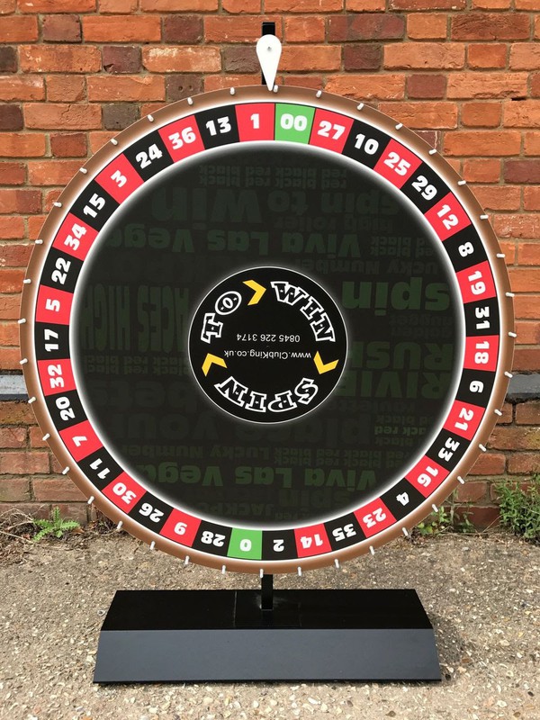 Large Club King Wheel of Fortune