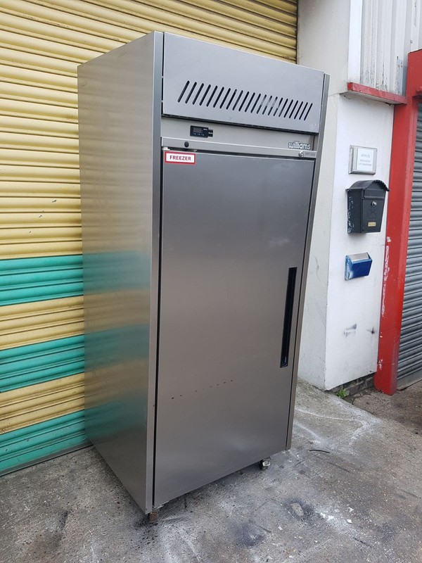 Secondhand Catering Equipment Upright Single Door Freezers Williams