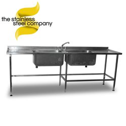 2.4m Stainless Steel Sink (Ref:SS31)