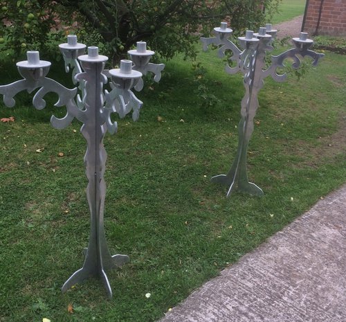 2x Giant Candelabra