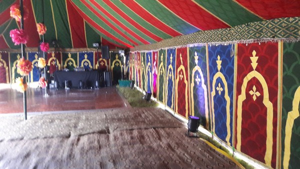 Traditional Moroccan Party Tent