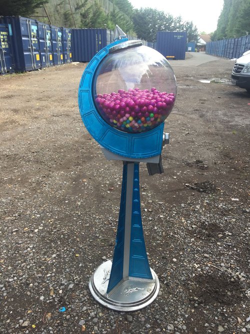 Rare 50's Space Themed Gob Stopper / Sweet Machine Rare 50's Space Themed Gob Stopper / Sweet Machine