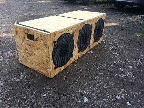 Speaker Box Seating Prop