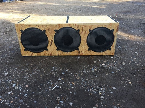 Speaker Box Seating Prop