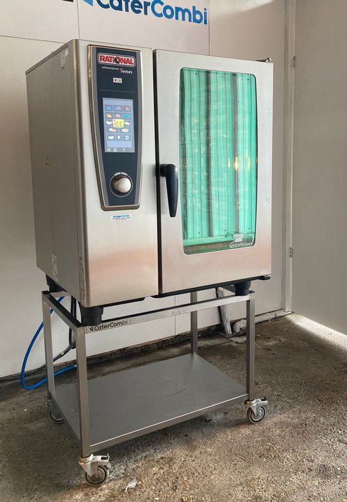 Serviced Rational SCC White Efficiency 10 Grid Combi Oven Serviced Rational SCC White Efficiency 10 Grid Combi Oven