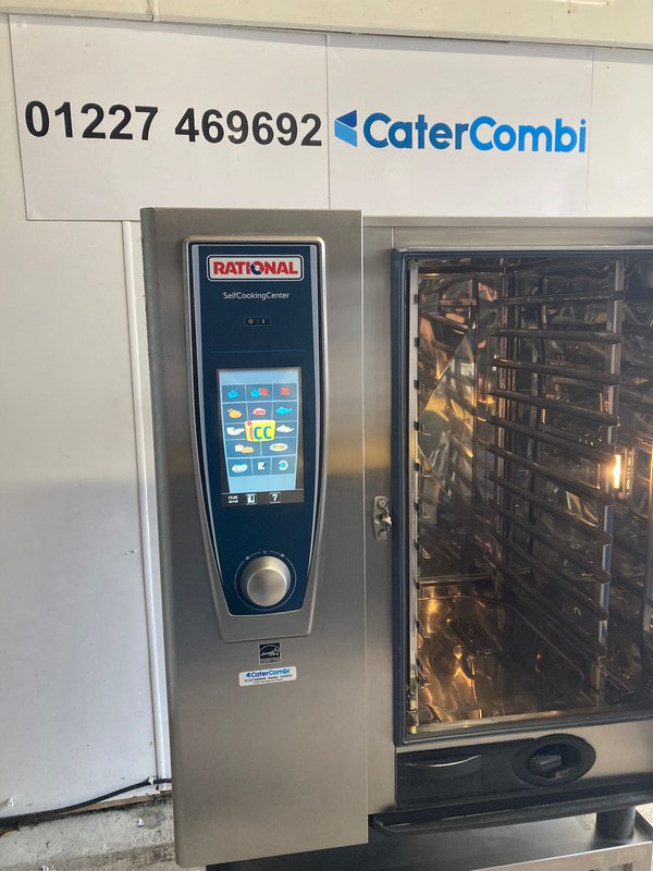 Reconditioned Rational SCC White Efficiency 10 Grid Combi Oven