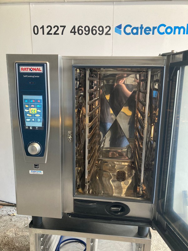 Serviced Rational SCC White Efficiency 10 Grid Combi Oven