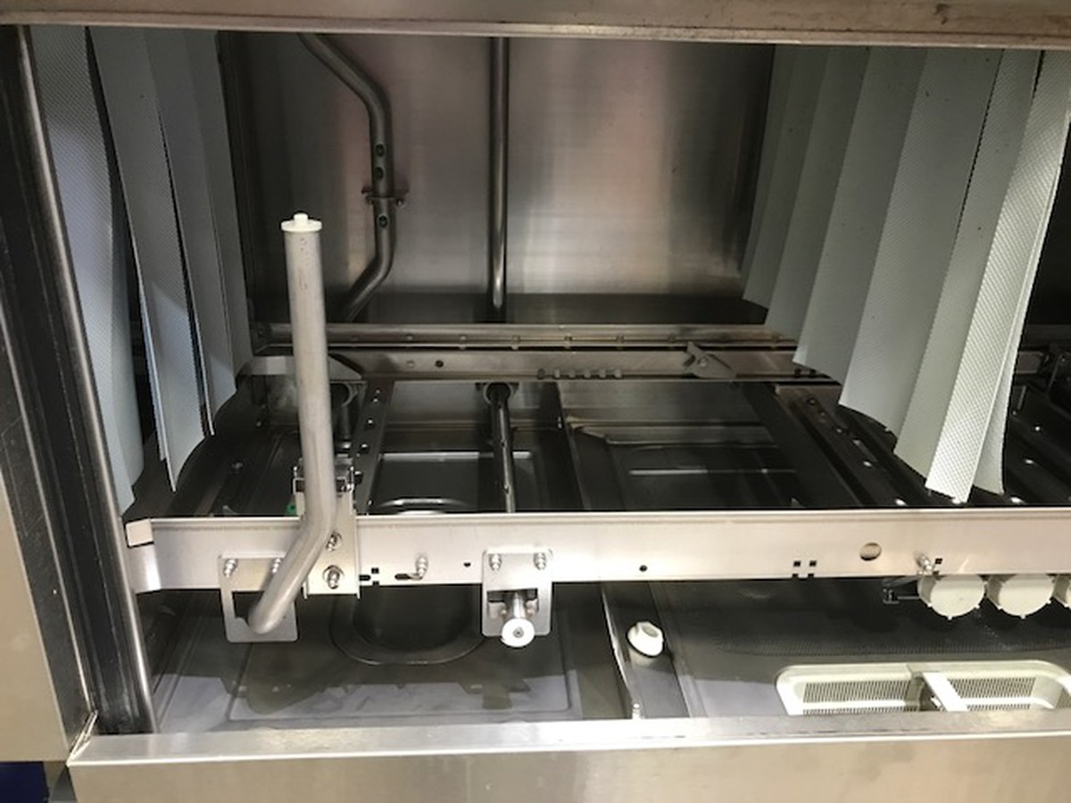 Secondhand Catering Equipment Pass Through Dishwasher Hobart Rack