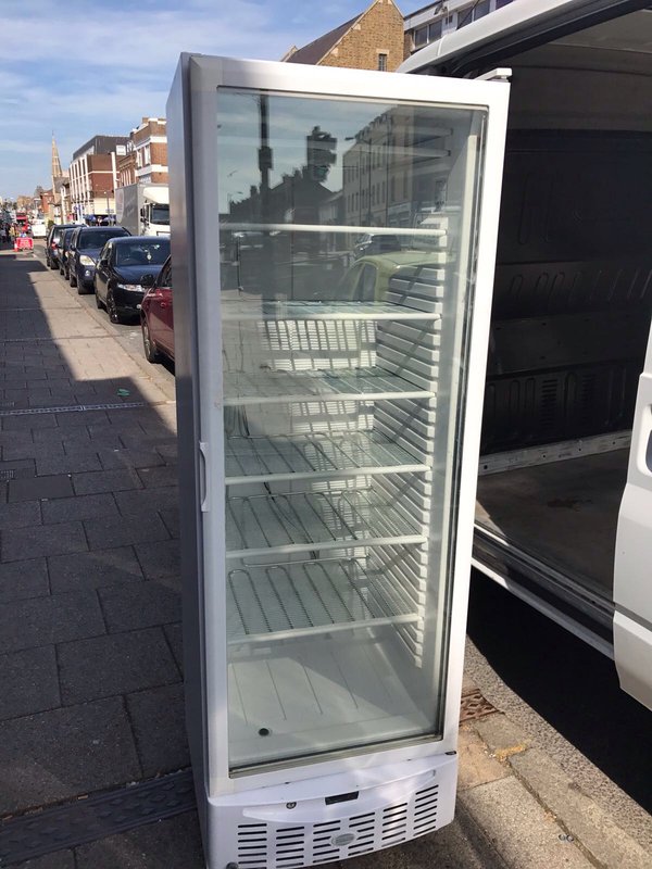 Secondhand Catering Equipment Upright Freezers Glass Fronted