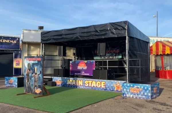 Stage Roof And Portable Stage System