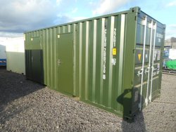 Used single trip shipping container