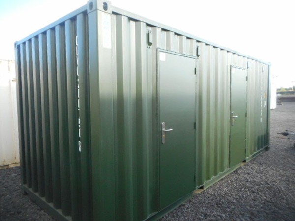 converted shipping container for sale