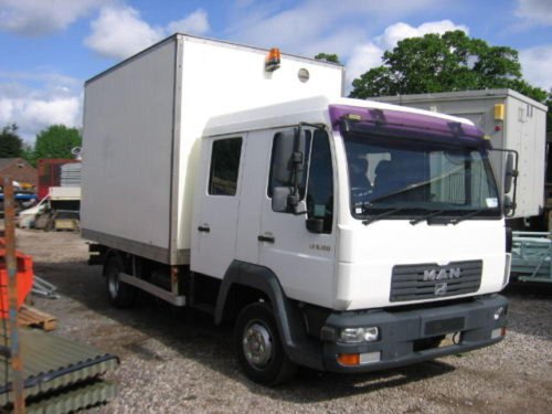 Man 8.150 Crew Cab Box Van Direct Mod / Army 2006 Man 8.150 Crew Cab Box Van Direct Mod / Army 2006