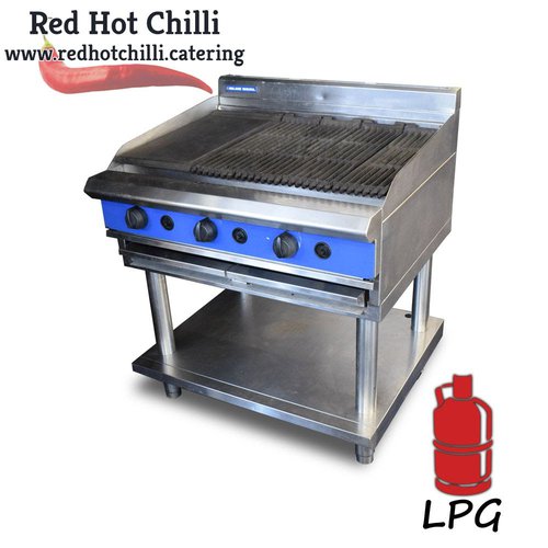 Used LGP Gas char grill